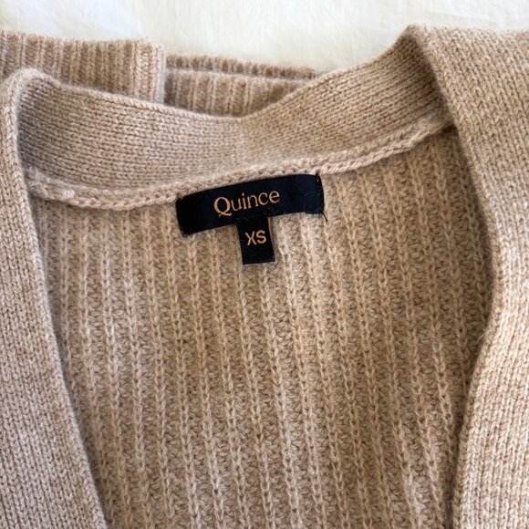 Quince Cashmere Oversized Cardigan Sweater (XS) - Picture 2 of 5